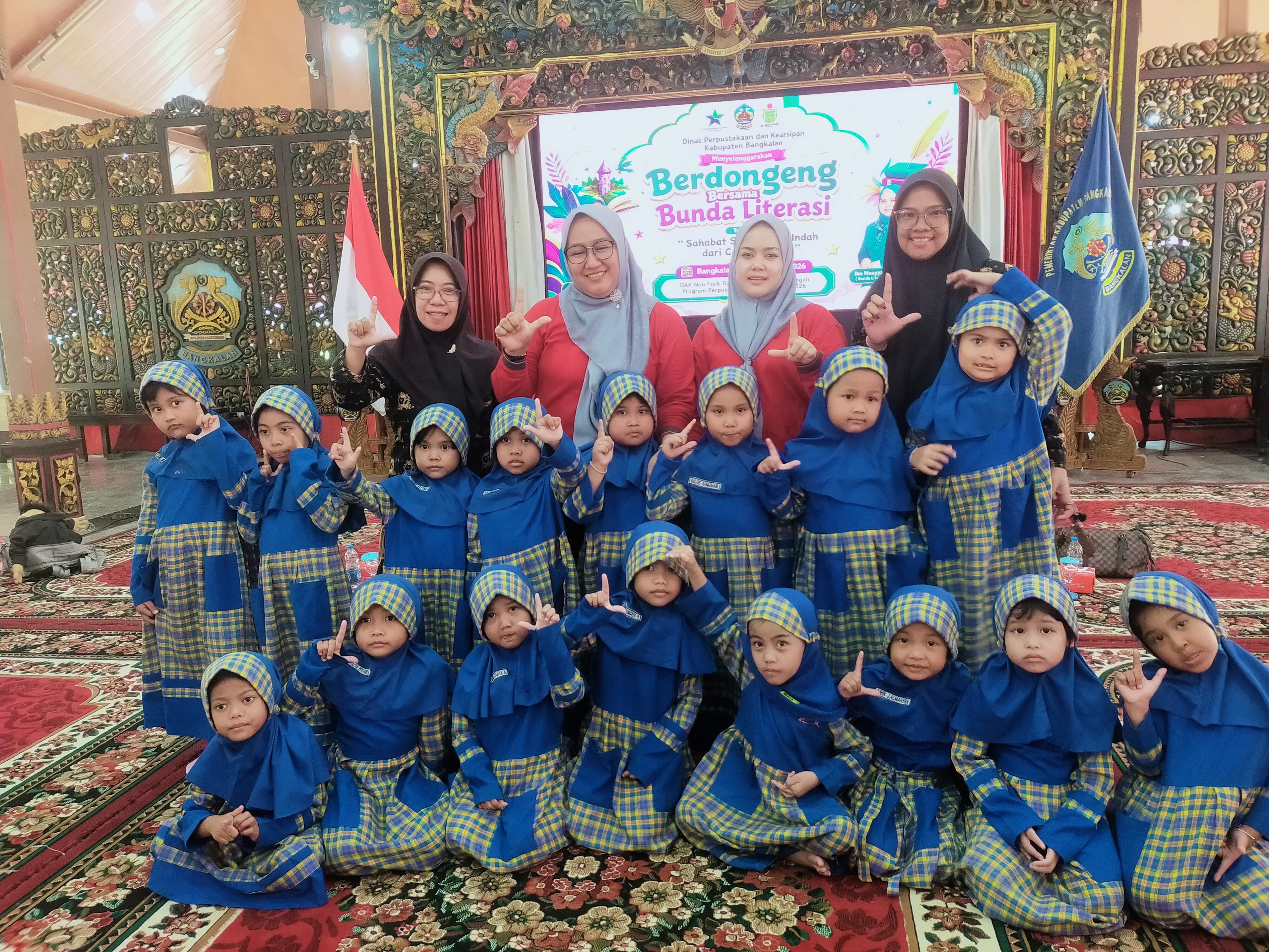 TKIT Safinda IV Bangkalan Hadiri Festival Literasi Peringatan Hari Anak Nasional